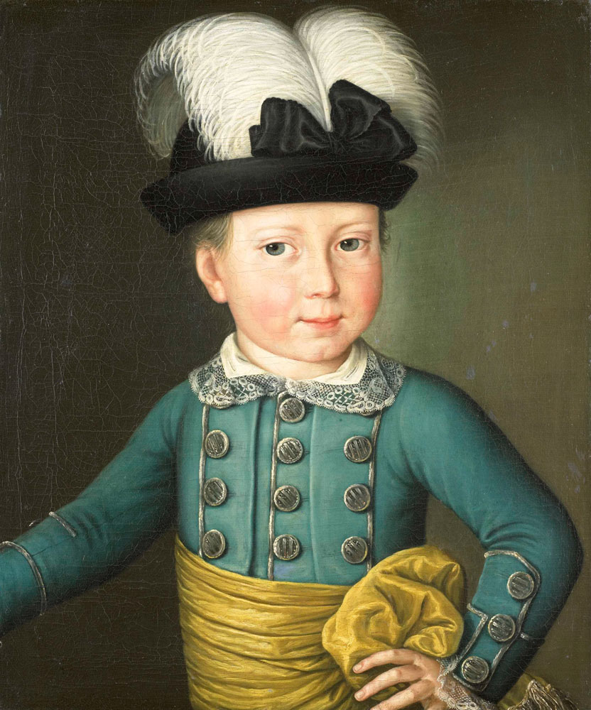 Anonymous - Portrait of William Frederick, Prince of Orange-Nassau, later King William I, as a Child