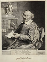 Cornelis Visscher Portrait of Joost van den Vondel