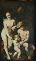 After Correggio Venus, Mercury and Cupid