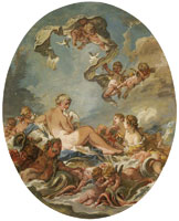 François Boucher The Birth and Triumph of Venus