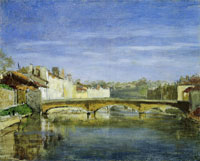 Henri Rouart - Crossing the Bridge