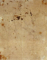 Jean Auguste Dominique Ingres Study for the Portrait of Marie Marcoz, later Vicomtesse de Senonnes