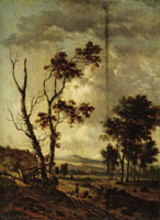 Jan Wijnants Landscape with Trees