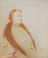 Odilon Redon Portrait of A.M.L. Bonger-van der Linden