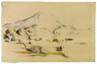 Paul Cezanne - La Montagne Sainte-Victoire