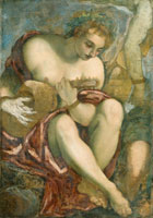 Tintoretto Muse with Lute