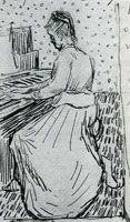 Vincent van Gogh Marguerite Gachet at the Piano
