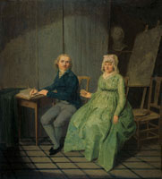 Wybrand Hendriks A Painter with his Wife