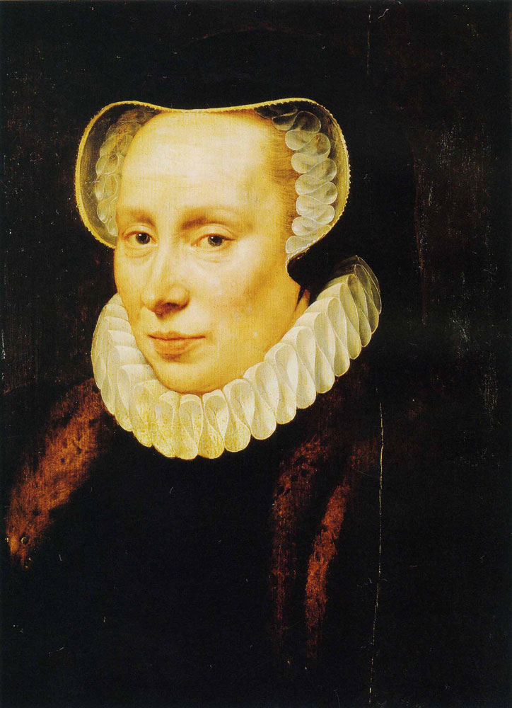 Adriaen Thomasz. Key - Bust Portrait of Charlottte de Bourbon