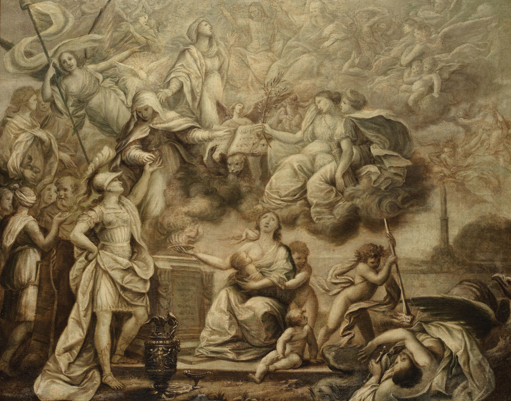 Roman School - An Allegory of the Triumph of the Word of God