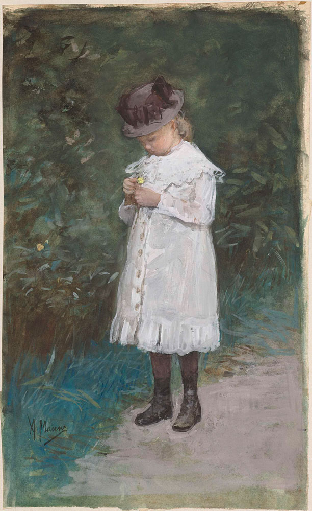 Anton Mauve - Elisabeth Mauve (b. 1875), Daughter of the Artist