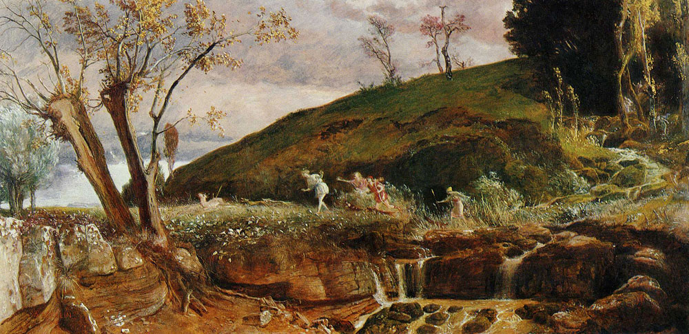 Arnold Böcklin - Diana's Hunt