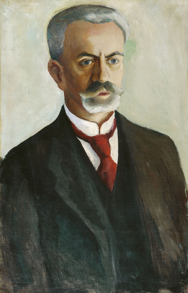 August Macke - Portrait of Bernhard Koehler