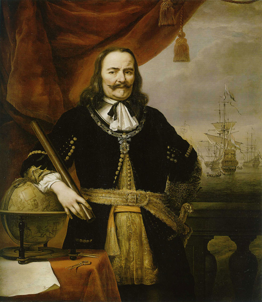 Ferdinand Bol - Portrait of Admiral Michiel Adriaensz. de Ruyter