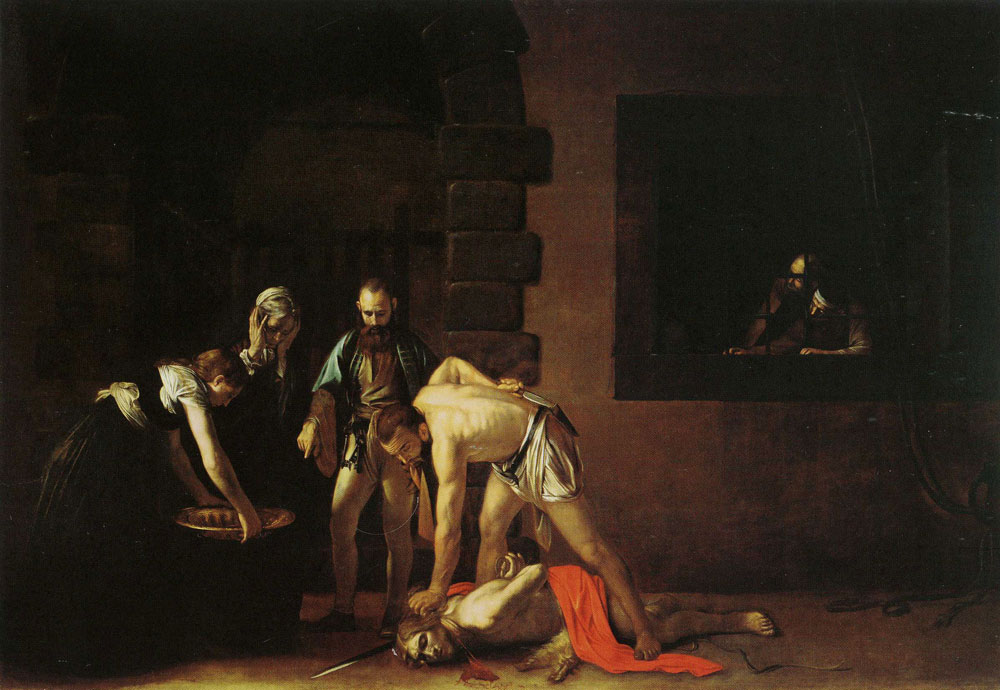 Caravaggio - Beheading of St John the Baptist