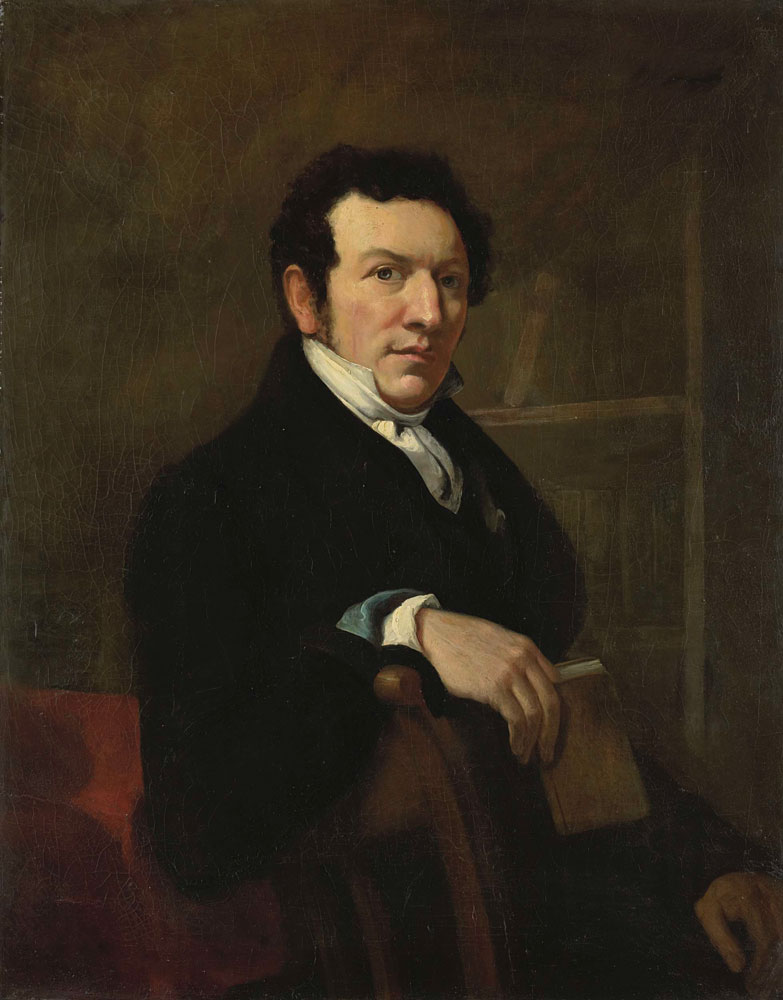 Christiaan Julius Lodewijk Portman - Portrait of Anthonie van der Hout