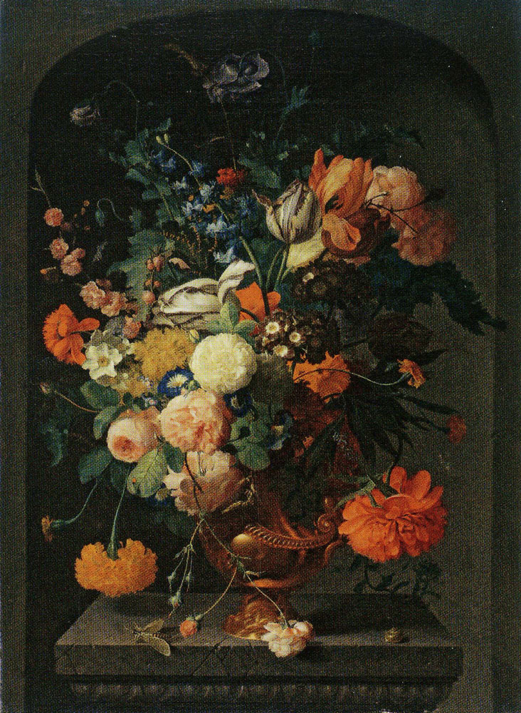 Coenraet Roepel - Flowers in a Vase