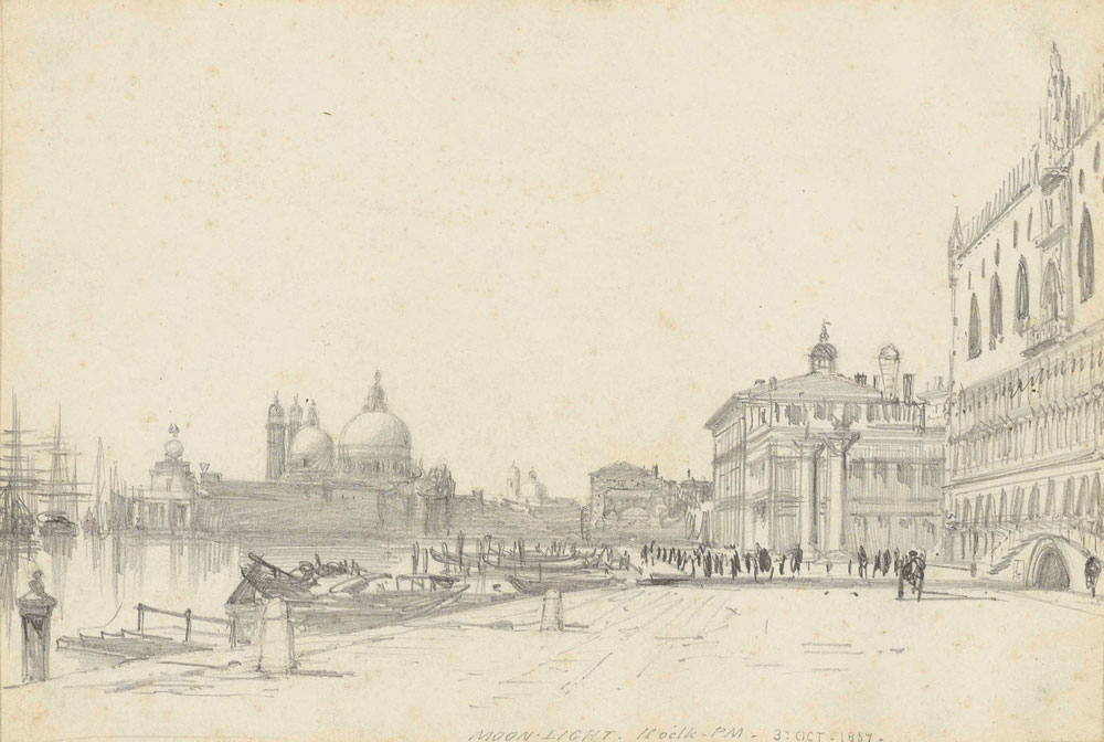 Edward William Cooke - Study of Venice