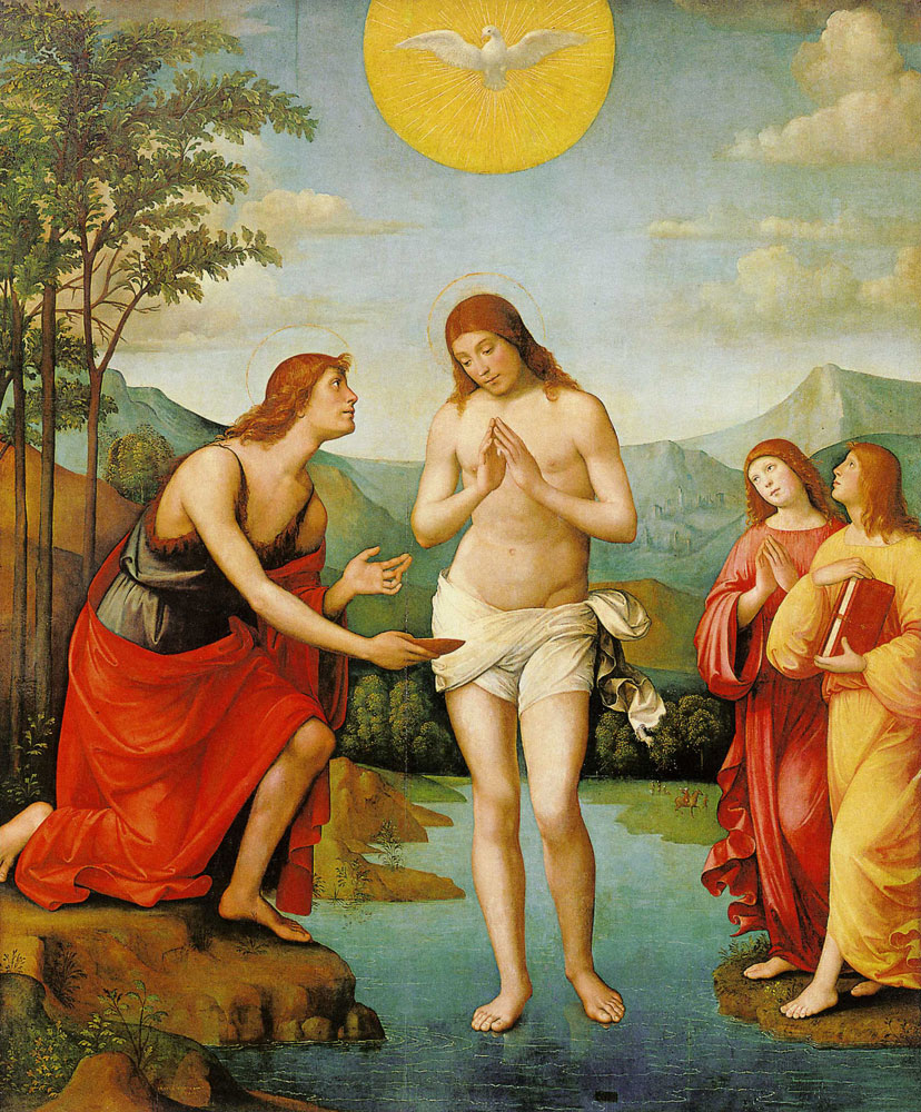 Francesco Francia - The Baptism of Christ