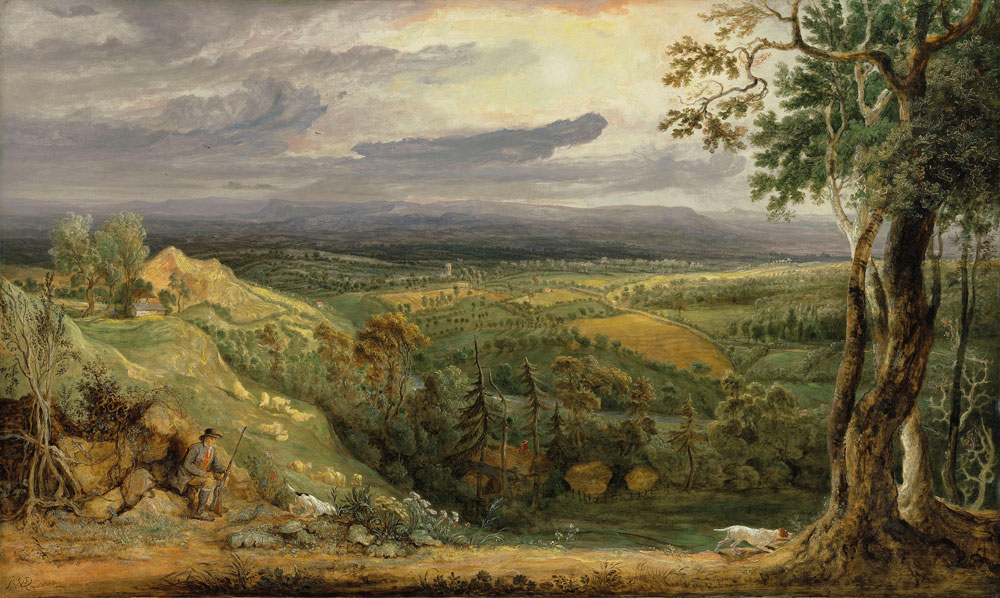 James Ward - A view of Somersetshire from Fitzhead, the Seat of Lord Somerville