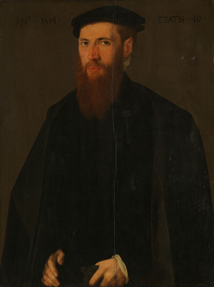 Copy after Jan van Scorel - Portrait of Willem van Lokhorst (1514-64)