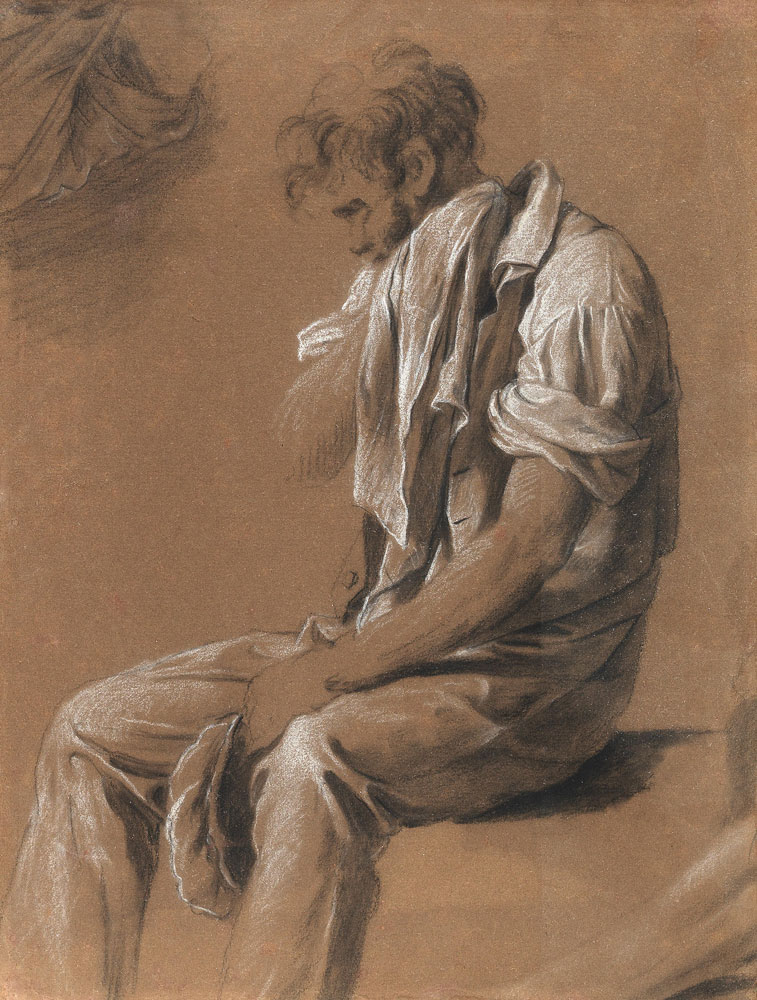 Louis-Léopold Boilly - A study for The Movings