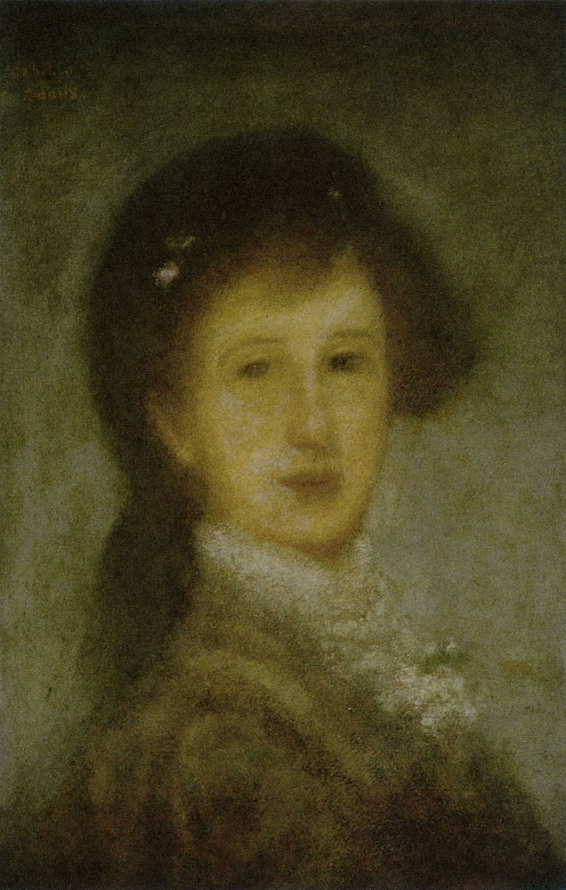 Matthijs Maris - Portrait of Isabella van Wisselingh-Angus