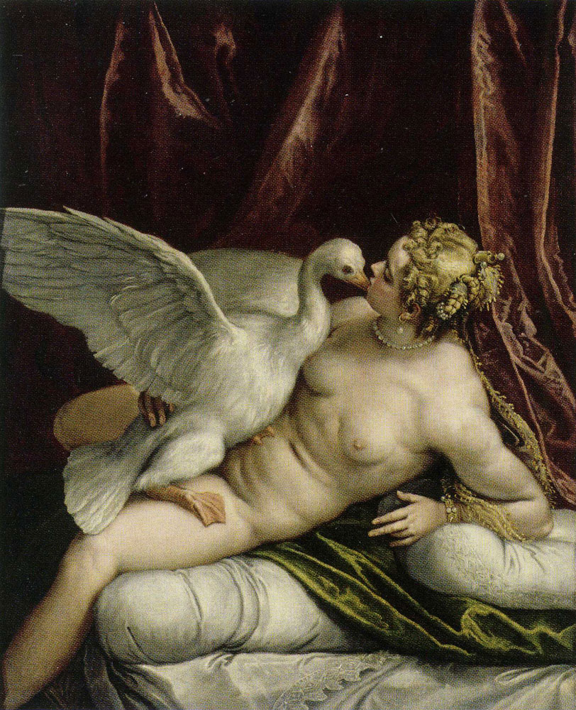 After Paolo Veronese - Leda and the Swan