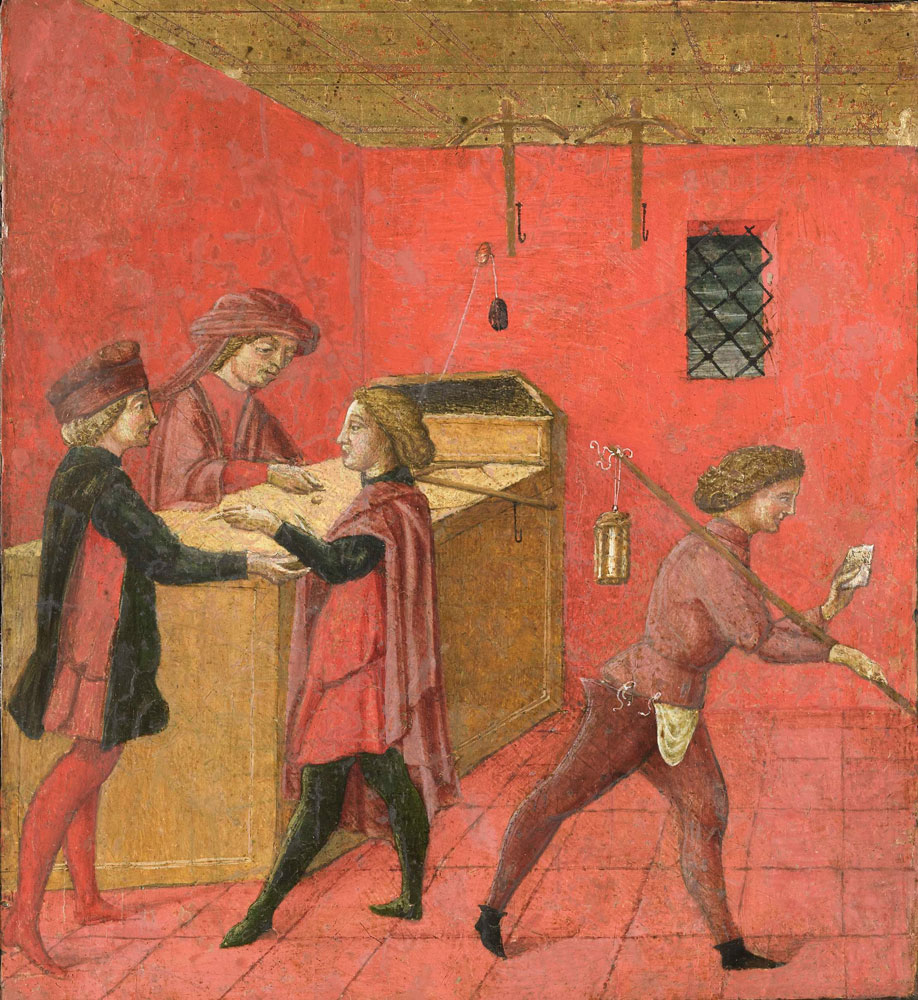 Anonymous - Payment of Salaries to the Night Watchmen in the Camera del Comune of Siena