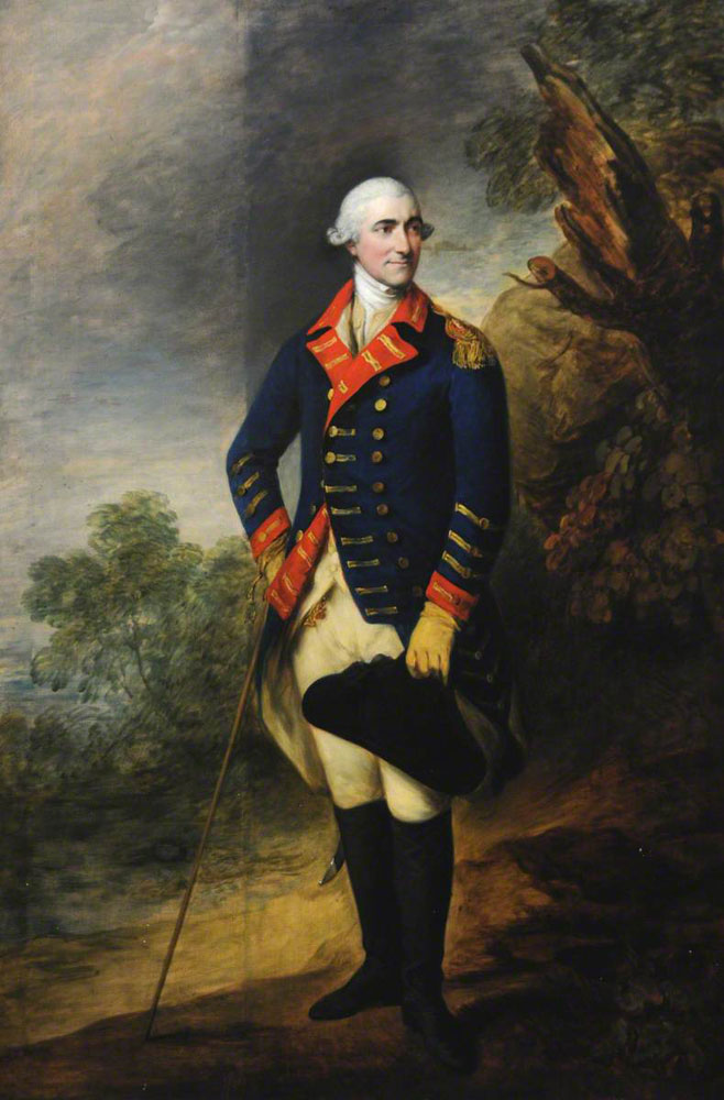 Thomas Gainsborough - Marshall Henry Seymour Conway (1721-1795), Governor of Jersey (1772-1795)