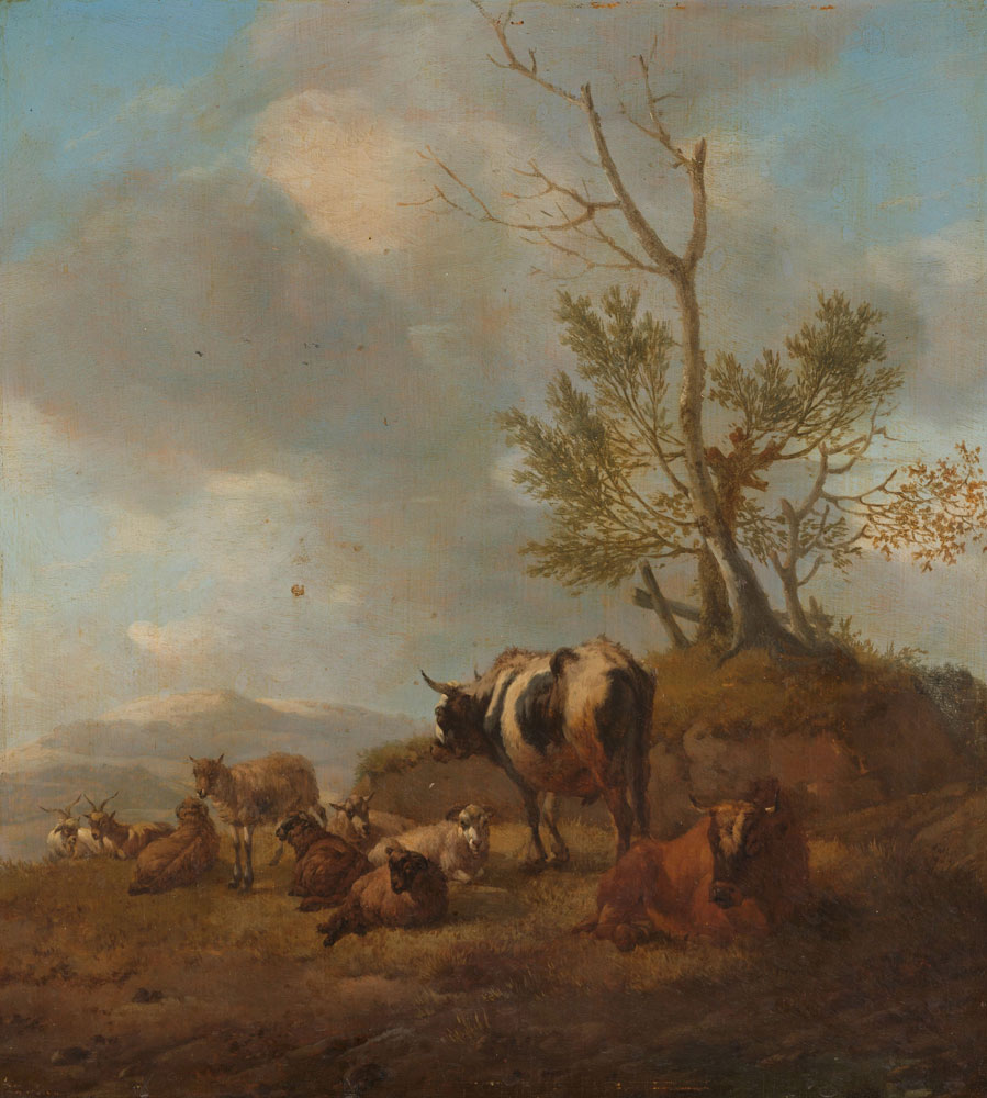 Willem Romeyn - Landscape with Animals