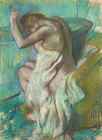 Edgar Degas Woman drying herself