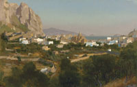 Frederic Leighton Capri Sunrise  