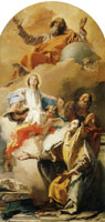 Giovanni Battista Tiepolo The Vision of Saint Anne