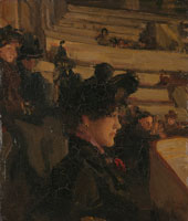 Isaac Israels At the Theatre