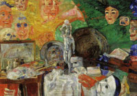 James Ensor Attributes of the Fine Arts