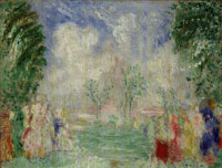 James Ensor Small Gathering in a Park