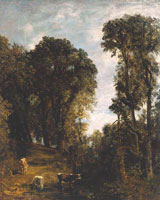 John Constable Trees at Hampstead