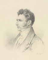 Léon Cogniet Portrait of a Gentleman