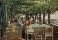 Max Liebermann The Terrace of Restaurant Jacob in Nienstedten on the Elbe