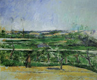 Paul Cezanne Landscape near Aix-en-Provence
