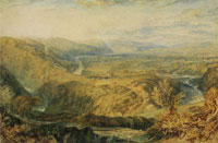 J.M.W. Turner Crook of Lune, Looking Towards Hornby Castle