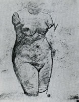 Vincent van Gogh Plaster Torso of a Woman
