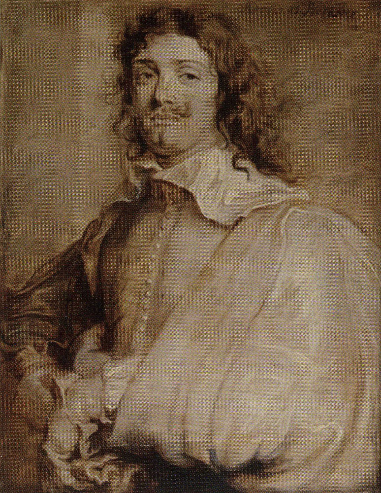 Anthony van Dyck - Portrait of Adriaen Brouwer