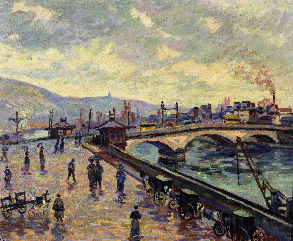 Jean-Baptiste Armand Guillaumin - The Seine at Rouen