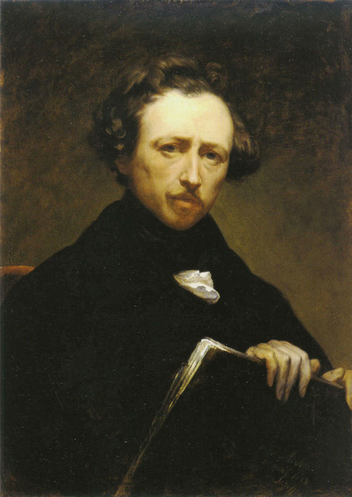 Ary Scheffer - Self-Portrait at the Age of 43