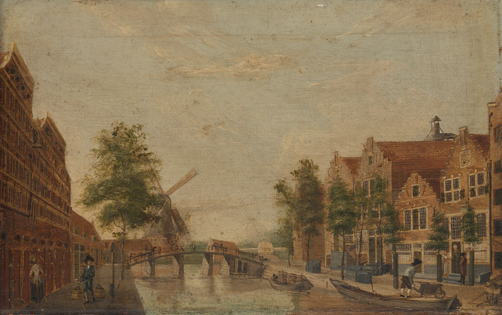 Anonymous - The Brouwersgracht in Amsterdam