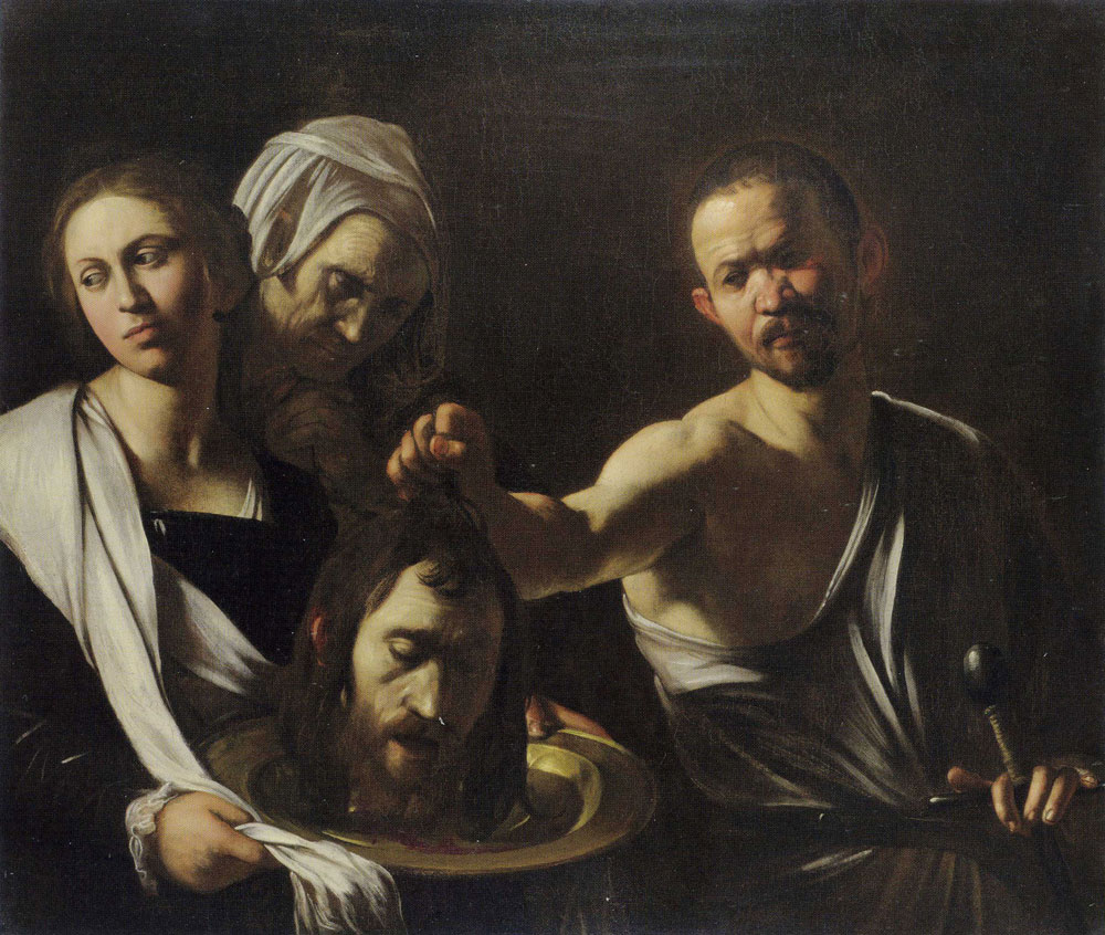 Caravaggio - Salome receives the Head of John the Baptist
