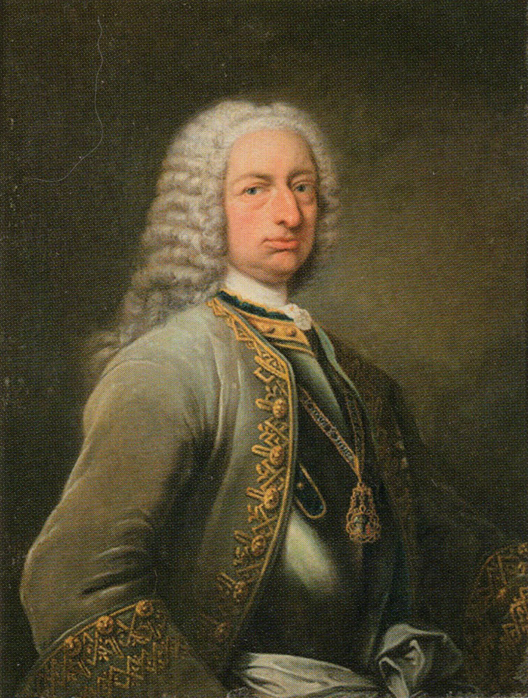 Charles-Andre van Loo - Portrait of Victor Amadeus of Savoy, Prince of Carignan