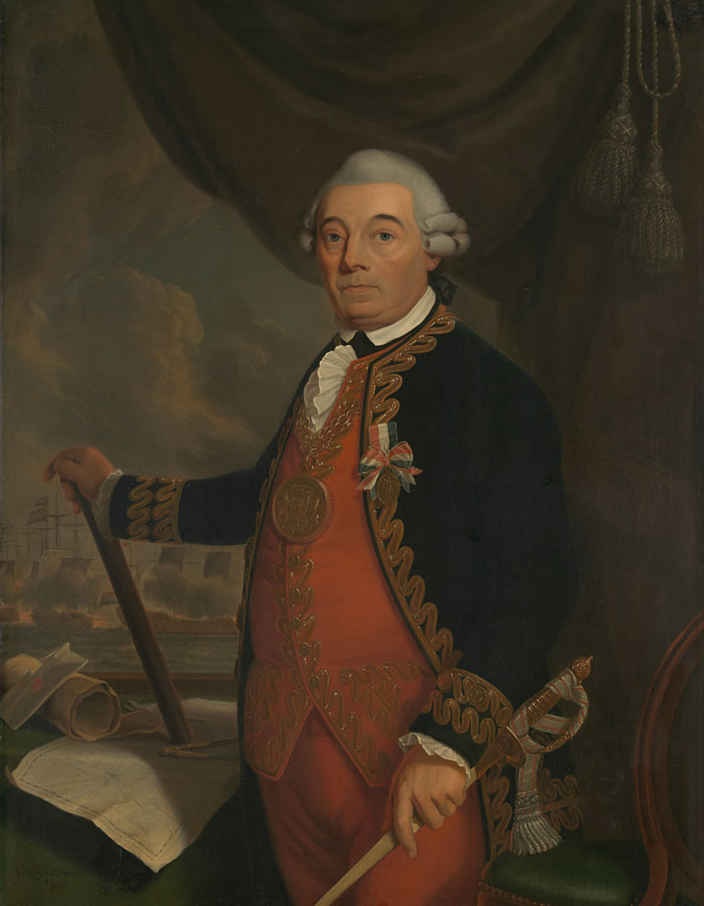 Cornelis van Cuylenburgh - Portrait of Johan Arnold Zoutman